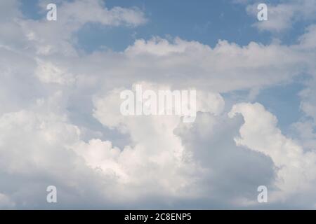 Heavy Clouds on the Sky in a daylight Stock Photo