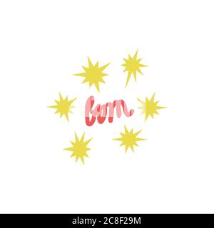 Nucleate explosion pattern seamless vector repeat geometric yellow for any design Stock Vector