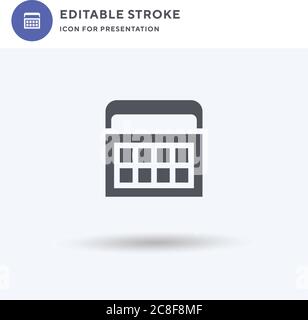 Effect icon vector, filled flat sign, solid pictogram isolated on white, logo illustration. Effect icon for presentation. Stock Vector