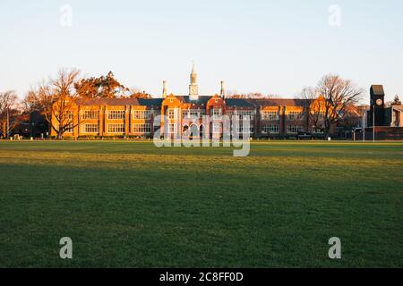 The historic main building at Christchurch Boys' High School ...