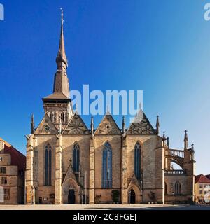 Church St. Marien in the old city, Germany, Lower Saxony, Osnabrueck Stock Photo