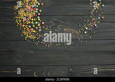 Colorful foam ball texture. Colorful polystyrene foam Stock Photo