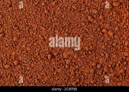 cocoa powder for background use, full frame Stock Photo