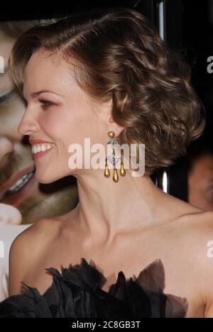 Hilary Swank at the World Premiere of 'P.S. I Love You' held at the Grauman's Chinese Theater in Hollywood, CA. The event took place on Sunday, Decemeber 9, 2007. Photo by: SBM / PictureLux  - File Reference # 34006-12568SBMPLX Stock Photo