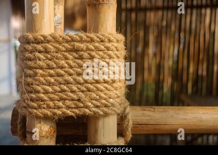 https://l450v.alamy.com/450v/2c8gc64/hemp-rope-fasten-bamboo-trees-stick-together-for-building-structure-bamboo-rope-joints-2c8gc64.jpg