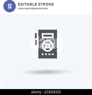 Recorder icon vector, filled flat sign, solid pictogram isolated on ...
