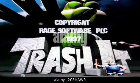 TRASH IT SEGA SATURN PAL-EURO (COMPLETE