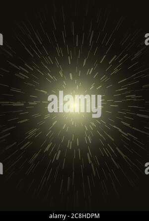 Big bang universe explosion Stock Vector