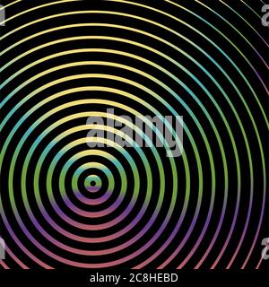 imaginative cone figure background Stock Vector