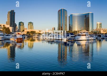 Embarcadero Marina, San Diego, California, United States Stock Photo