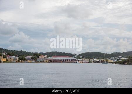 Christiansted, St. Croix, VI-October 19,2019: in St. Croix in the USVI Stock Photo