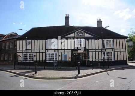 The White Hart Hotel, Braintree, Essex Stock Photo