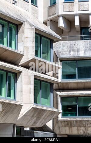 102 Petty France brutalist building housing the Ministry of Justice, London, UK Stock Photo