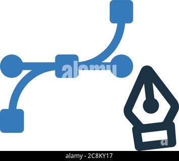 Anchor Point Icon. Beautiful design and fully editable vector for commercial, print media, web or any type of design projects. Stock Vector