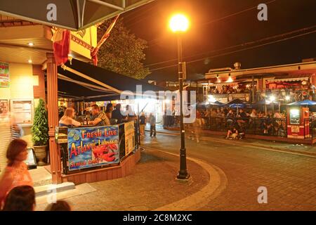 George street Nightlife in St John's, Newfoundland, Canada Stock Photo