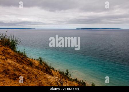 Pyramid Point, Sleeping Bear Dunes National Lakeshore, Michigan Stock Photo