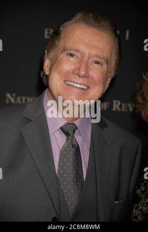 Manhattan, United States Of America. 16th Jan, 2007. NEW YORK - JANUARY 14: Regis Philbin attends the 2008 National Board of Review awards gala at Cipriani on January 14, 2009 in New York City. People: Regis Philbin Credit: Storms Media Group/Alamy Live News Stock Photo