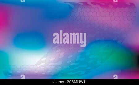 Colorful background with polygonal elements. Geometric shapes composition pattern. Modern technology abstract vector illustration. Stock Vector