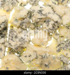 Blue cheese background Stock Photo