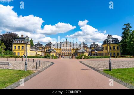 The residential castle in Bad Arolsen, Hesse, Germany, Stock Photo