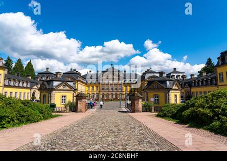 The residential castle in Bad Arolsen, Hesse, Germany, Stock Photo