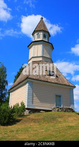 Kuhmoisten kirkko, Kuhmoinen. Stock Photo