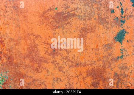 Rusty painted wall texture background Stock Photo