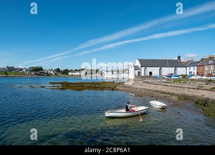 Isle of Whithorn harbour, Dumfries & Galloway, Scotland. Stock Photo