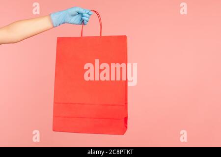 Profile Of A Woman Carrying A Hand Bag, Chicago, Cook County, Illinois, USA  Stock Photo, Picture and Royalty Free Image. Image 23232710.