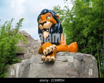 ORLANDO, FLORIDA – December 21st, 2015 – Scar from The Lion King
