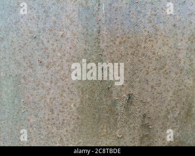 Rusty metal surface texture close up photo. Texture for designers Stock Photo