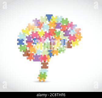 Brain Shape Icon Over Blue Circuit Motherboard Background Top View ...