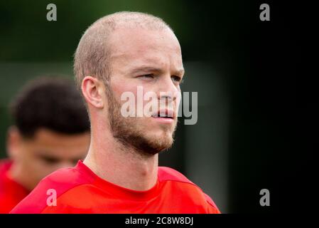 Eindhoven, Netherlands. 27th July, 2020. EINDHOVEN, 27-07-2020, Sportcomplex De Herdgang, PSV training. PSV player Jorrit Hendrix during the training. Credit: Pro Shots/Alamy Live News Stock Photo