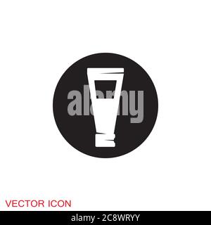 Cosmetics icon, Beauty and Fashion collection vector silhouette Stock Vector