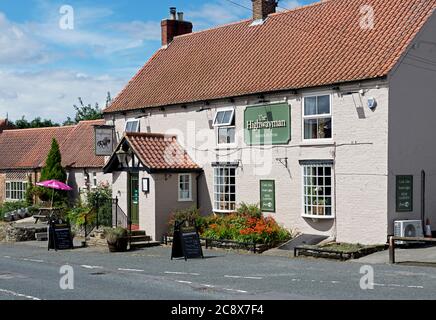 The Highwayman pub in Sheriff Hutton, North Yorkshire, England, UK ...