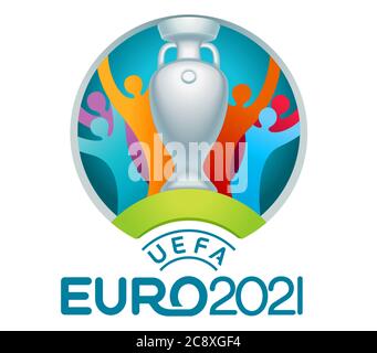 Uefa Euro 21 Logo Stock Photo Alamy