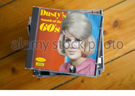 Dusty Springfield Sounds of the Sixties compilation compact disc cd Stock Photo