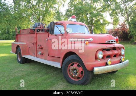 Frankenmuth Fire Engine 2 Stock Photo