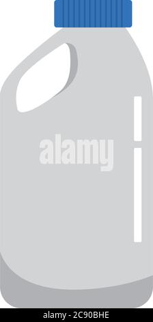 Liquid detergent bottle icon. Fabric softener icon - Vector Stock Vector