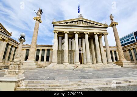 Academy of Athens, Greece Stock Photo