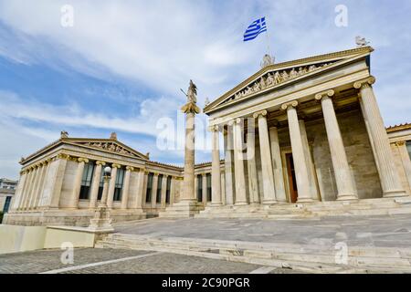 Academy of Athens, Greece Stock Photo