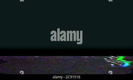Glitch noise distortion of broken video image background, VHS effect, glitch digital color pixel noise. Stock footage abstract pixel background glitch Stock Photo