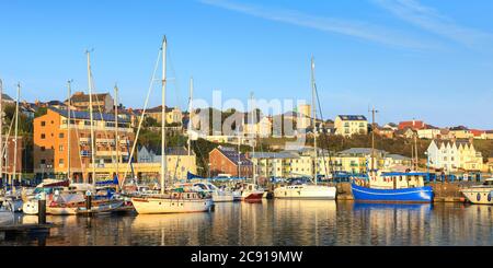 Milford Haven Pembrokeshire Wales Stock Photo