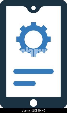 Mobile maintenance icon /. Beautiful, meticulously designed icon. Well ...