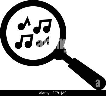 Beautiful search vector glyph icon stock vector image art alamy