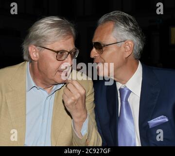 Vittorio sgarbi and sabrina colle hi-res stock photography and