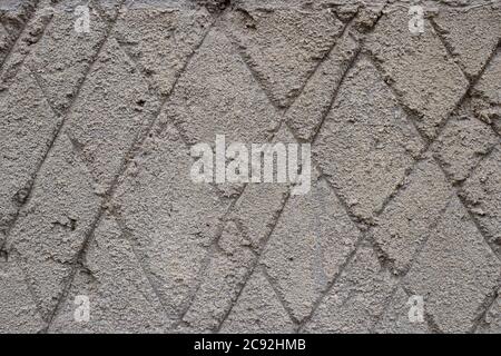 Gray cement background. The texture of the cement wall. Stock Photo