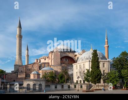 Hagia Sophia in Istanbul - Turkey Stock Photo