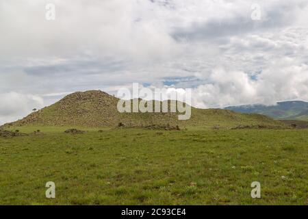 Landscape in Malolotja Nature Reserve, northern Swasiland, Hhohho Province, southern Africa Stock Photo