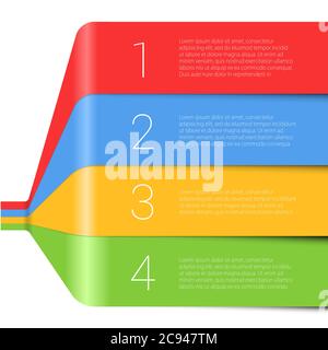 vector infographics template Stock Vector